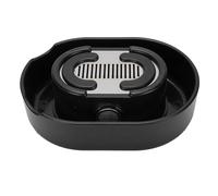 Nurnesy Portable Beard Trimmer Rinse Station - Solution D'économie D'eau pour la Plupart des Tondeuses - Idéal pour les Hommes de Toilettage