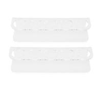 Nurnesy Sauvegarde du Réservoir de Réfrigérateur en Acrylique - Caddy Mural pour les Flacons de 2,5 Cm de Diamètre