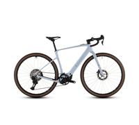 Velo de gravel electrique cube nuroad hybrid c 62 slx 400x shimano grx di2 12v 400 wh 700 mm bleu ice 2026