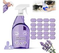 Nuroclean Lot de 20 sprays nettoyants multi-usages pour la maison, la cuisine