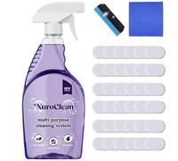 Nuroclean, Nuroclean Spray, The All-in-One Solution for Home, Kitchen and Bathroom, Breaks Down The Toughest Stains, Grease Remover with Pleasant Fragrance(1bottle - Flowers*36)