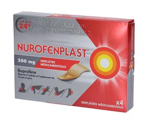 Nurofen Plast Ibuprofène 200mg Pansement(S) 4 pc(s)