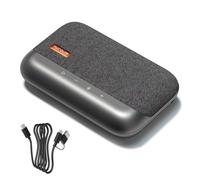 Nuroum A05U Haut-parleur de conférence USB et microphone, haut-parleur filaire, suppression du bruit à 360°, prise vocale, stabilité, léger, pour bureau à domicile, PC, ordinateur portable, bureau