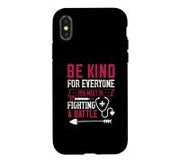 Nurse Be Kind for Everyone You Meet is Fighting Nursing Coque pour iPhone X/XS