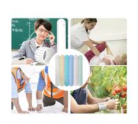 Nurse Erasable Wristband Set - 6 pièces schedule, Recording Supplies | Writable Slap Bracelet Tracker, durable Flexible Wristband With Erasable Design For Patients Nurses Caregivers Teachers S