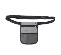 Nurse Fanny Pack Utility Storage Mesh Pocket Nurse Belt Sac pour stéthoscopes Bandage Supplies d'urgence (Gris)