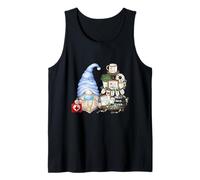 Nurse GNOME for Best Dad Nursing Doctor Funny Fathers Day Débardeur