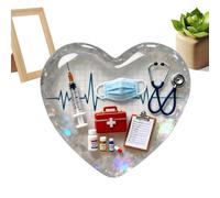 Nurse Hug - Acrylic, Motivational Keepsake | 2D Nurses' Day Inspirational Card, Souvenir For Healthcare Persons, Hospital Staff, Caregivers, Graduation, Birthday, Holiday, Retirement, Thanksgiving