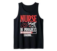 Nurse in Progress Loading Healthcare Humor Débardeur