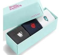 Nurse is Love Chaussettes Femme Infirmière Set (3 Pces.) 35-38 & 39-42, Chaussettes Rigolotes pour Aide Soignante | Utiliser avec Sabots Sanitaires | Idée Cadeau, Accessoires - NEUTRAL