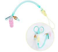 Nurse is Love porte-ciseaux infirmier, ressort rétractable en silicone avec clip pour poches| mousqueton porte clef pour un accès facile des ciseaux | infirmiere accessoires