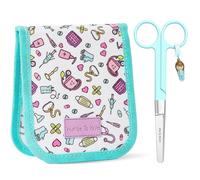 Nurse is Love Set pour Infirmiere et Aide-Soignant(e) (2 pcs). | Pochette Infirmiere - Pochette Aide Soignante Personnalisé + Ciseaux Infirmier | Accessoires & Cadeau - AQUA