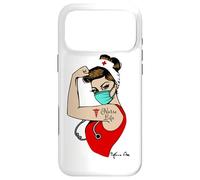 Nurse Life Girl Power Pin Up Rosie Riveter Rétro Vintage Coque pour iPhone 17 Pro Max