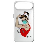 Nurse Life Girl Power Pin Up Rosie Riveter Rétro Vintage Coque pour iPhone Air