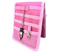 Nurse Life Protège-poches | Tous ne sont pas pareils | Organisateur de poche infirmière | Idéal comme cadeau d'infirmière pour ranger des ciseaux et des accessoires (rose foncé uni)