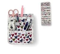 Nurse Life Protège-poches | Tous ne sont pas pareils | Organisateur de poche infirmière | Infirmière en détresse - Cadeau d'infirmière original pour ranger des ciseaux et des accessoires, Rose -