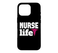 Nurse Life Proud Nurses Funny Nursing for Women Men Coque pour iPhone 16 Pro
