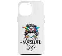 Nurse Life Stéthoscope pour infirmières et infirmières Coque pour iPhone 13 Pro Max