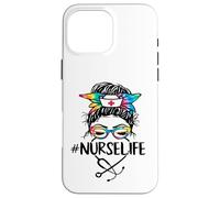 Nurse Life Stéthoscope pour infirmières et infirmières Coque pour iPhone 16 Pro Max