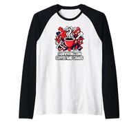 Nurse Life Surviving on Coffee and Chaos ER Manche Raglan