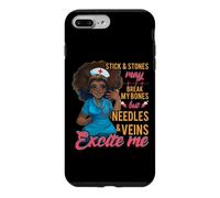 Nurse May Break My Bones But Needles and Veins Excite Me Coque pour iPhone 7 Plus/8 Plus