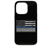 Nurse Police Wife Officer Thin Blue Line Heart Flag Coque pour iPhone 13 Pro