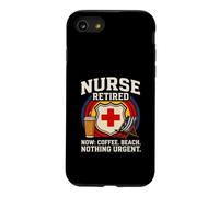Nurse Retired Now Coffee Beach Rien d'urgent Coque pour iPhone SE (2020) / 7/8
