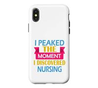 Nurse RN Funny J'Ai atteint Mon apogée au Moment où J'Ai découvert Les Soins Infirmiers Coque pour iPhone X/XS
