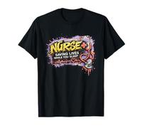 Nurse Sauve des Vies Pendant Que Tu Dors T-Shirt