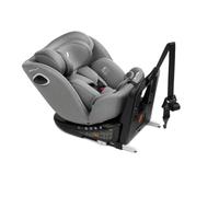 Nurse Scala Siège Auto i-Size 40-150 cm, Pivotant 360º, ISOFIX avec Top Tether, Dos à la Route et Face à la Route, Protection Latérale, Gris