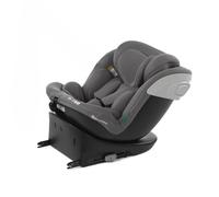 Nurse Spark, Siège Auto Bébé iSize, 40 à 150 cm, 0 à 12 Ans, Isofix, Top Tether, Pivotant 360, Position de Charge, 13 Positions, Gris