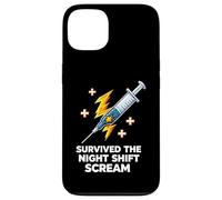 Nurse Survived The Night Shift Scream Coque pour iPhone 13