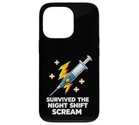 Nurse Survived The Night Shift Scream Coque pour iPhone 13 Pro