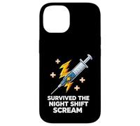 Nurse Survived The Night Shift Scream Coque pour iPhone 14
