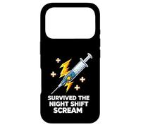 Nurse Survived The Night Shift Scream Coque pour iPhone 17 Pro