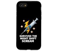 Nurse Survived The Night Shift Scream Coque pour iPhone SE (2020) / 7/8