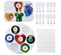 Nurse-Themed Mold, Premium Non-Stick Baking Molds for Candy Making, Silicone Reusable Decorating Tools Ideal for Graduations, Retirement Parties, Handcrafted Cakes, Chocolates and Sweets