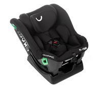 Nurse Traffic, Siège Auto Bébé iSize, 40 à 150 cm, 0 à 12 Ans, Approuvé Sans Isofix, Harnais à 5 points, Réducteur, Noir