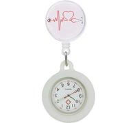 Nurse Watch Montre d'infirmière Silicone Bande extensible Montre cardiofréquencemètre Soins infirmiers Motif 5 WS