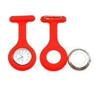 Nurse Watch Montre infirmière silicone Montre infirmière cardiofréquencemètre Soin infirmier rouge #6