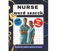 Nurse Word Search Puzzle Book: Fun and Therapeutic Puzzles for Nurses and Healthcare Heroes - 100 Challenges