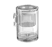 Nurserie pour Aquarium - Séparateur d'Alevins Transparent,Nursery en Acrylique avec Ventouses pour Isolement, Observation et Acclimatation