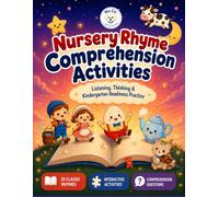 Nursery Rhyme Comprehension Activities: Listening, Thinking, & Kindergarten Readiness Practice