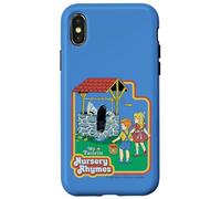 Nursery Rhymes Sarcastic Retro Vintage Funny Adult Humor Coque pour iPhone X/XS