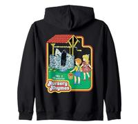 Nursery Rhymes Sarcastic Retro Vintage Funny Adult Humor Sweat à Capuche