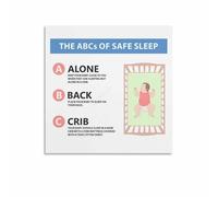 Nursery Wall Art New Baby Canvas Print for Parents Poster Gentle Parenting Reminders for New Mom Nursery Living Room Decor(Unframed,16X24inch(40X60cm))