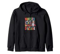 Nurses are Just Super Heroes in Disguise Inscription Amusante Sweat à Capuche