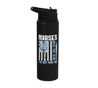 Nurses Back The Blue I've Got Your Six - Nurse Show Support Stainless Steel Insulated Water Bottle