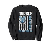 Nurses Back The Blue I've Got Your Six - Nurse Show Support Sweatshirt