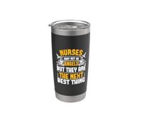 Nurses May Not Be Angels But They Are The Next Best Thing Gobelet isotherme en acier inoxydable double paroi